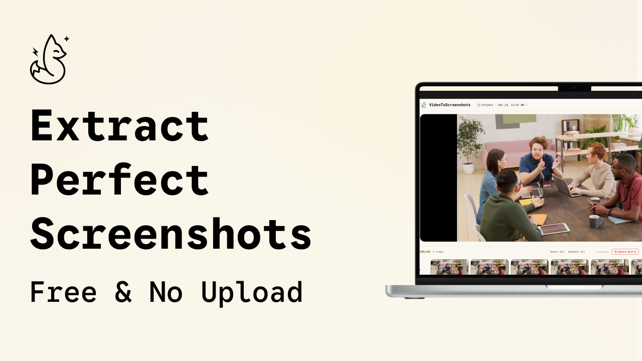 Video to Screenshots logo